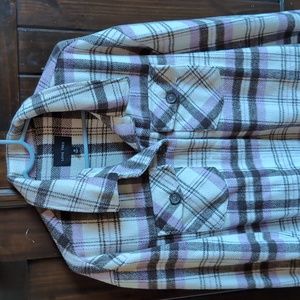 Love Tree Plaid Shacket size M/L